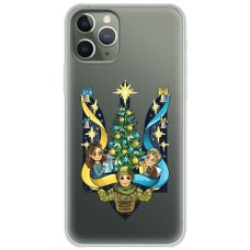 Чохол для iPhone 11 Pro MixCase Новий рік новорічний Герб