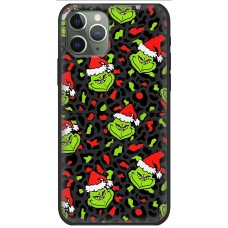 Чохол для iPhone 11 Pro Max MixCase Новий рік леопардовий Грінч