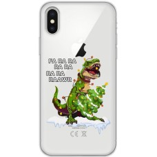Чохол для iPhone Xs Max MixCase Новий рік FA RA RA