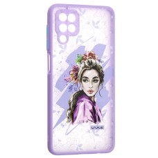 Чохол для Samsung Galaxy A12 (A125) Wave Cartoon foxy eyes