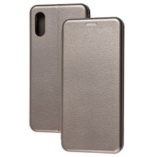 Чохол книжка Premium для Samsung Galaxy A02 (A022) сірий