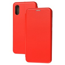Чохол книжка Premium для Samsung Galaxy A02 (A022) червоний