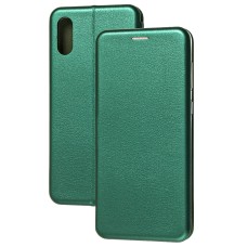 Чохол книжка Premium для Samsung Galaxy A02 (A022) зелений