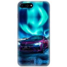 Чохол для iPhone 7 Plus / 8 Plus MixCase авто бмв бордова