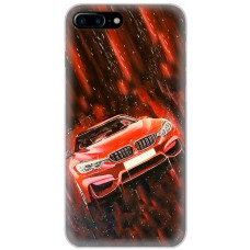 Чохол для iPhone 7 Plus / 8 Plus MixCase авто бмв червона