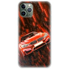 Чохол для iPhone 11 Pro MixCase авто бмв червона