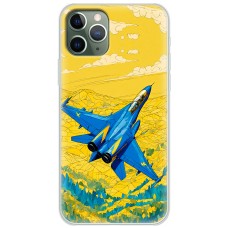 Чохол для iPhone 11 Pro Max MixCase патріотичні літак