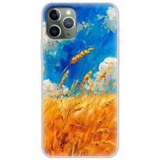 Чохол для iPhone 11 Pro Max MixCase патріотичні Хліб України фарбою