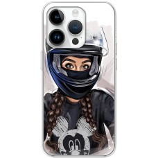 Чохол для iPhone 15 Pro MixCase асорті мотоледі I