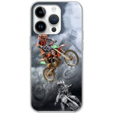 Чохол для iPhone 15 Pro MixCase асорті мотокрос