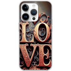 Чохол для iPhone 15 Pro MixCase асорті LOVE