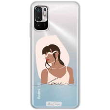 Чохол для Xiaomi Redmi Note 10 5G / Poco M3 Pro Mixcase для закоханих 24