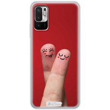 Чохол для Xiaomi Redmi Note 10 5G / Poco M3 Pro Mixcase для закоханих 31