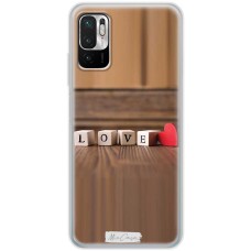 Чохол для Xiaomi Redmi Note 10 5G / Poco M3 Pro Mixcase для закоханих 34