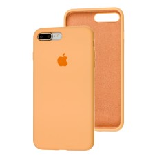 Чохол для iPhone 7 Plus / 8 Plus Silicone Full помаранчевий / cantaloupe