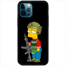 Чохол для iPhone 14 Pro Max MixCase патріотичні Барт за Україну