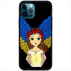Чохол для iPhone 14 Pro Max MixCase патріотичні українка ангел