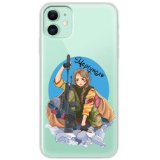 Чохол для iPhone 12 MixCase патріотичні військові Маріуполь