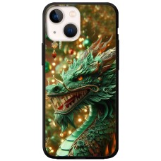 Чохол для iPhone 15 Plus MixCase Новий рік green Dragon