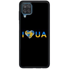 Чохол для Samsung Galaxy A12 / M12 MixCase патріотичні I love UA