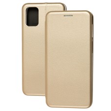 Чохол книжка Premium для Samsung Galaxy M31s (M317) золотистий