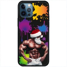 Чохол для iPhone 15 Pro MixCase Новий рік бодібілдер