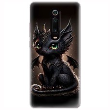 Чохол для Xiaomi Mi 9T / 9T Pro MixCase асорті чорний дракоша