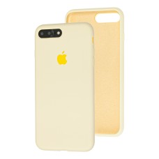 Чохол для iPhone 7 Plus / 8 Plus Silicone Full жовтий / mellow yellow