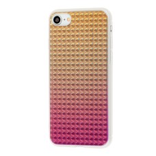 Чохол 3D Gradient для iPhone 7/8 рожево-жовтий