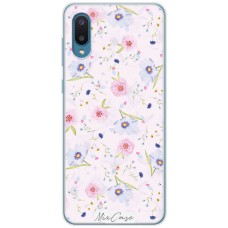 Чохол для Samsung Galaxy A02 (A022) Mixcase квіточки