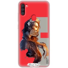 Чохол для Samsung Galaxy A11 / M11 Mixcase дівчина
