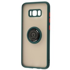 Чохол для Samsung Galaxy S8+ (G955) LikGus Edging Ring оливковий