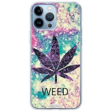 Чохол для iPhone 13 Pro Max MixCase трава листя weed
