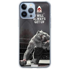 Чохол для iPhone 13 Pro Max MixCase спорт принт спорт принт піт буль боксер