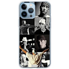 Чохол для iPhone 13 Pro Max MixCase музика альбоми темний