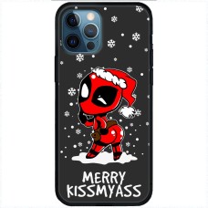 Чохол для iPhone 14 Pro MixCase Новий рік Merry KissMyAss