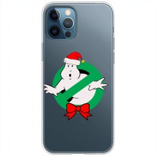Чохол для iPhone 14 Pro MixCase Новий рік новорічний привид