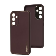 Чохол для Samsung Galaxy A54 (A546) Leather Xshield plum red