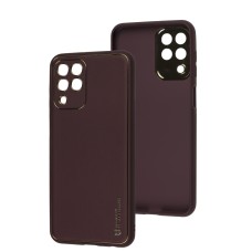 Чохол для Samsung Galaxy M33 (M336) Leather Xshield plum red