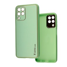 Чохол для Samsung Galaxy M33 (M336) Leather Xshield pistachio