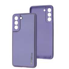 Чохол для Samsung Galaxy S21 FE (G990) Leather Xshield dasheen