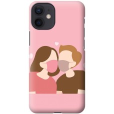 Чехол для iPhone 12 mini Mixcase для влюбленных 12