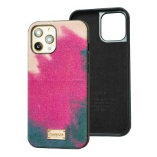 Чохол для iPhone 12 / 12 Pro Gif Wave style чорний