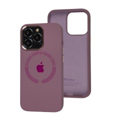 Чохол для iPhone 13 Pro Metal Camera MagSafe Silicone blueberry