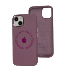 Чохол для iPhone 13 Metal Camera MagSafe Silicone blueberry