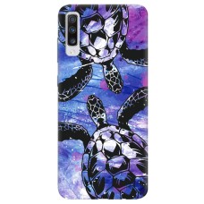Чохол для Samsung Galaxy A70 (A705) Mixcase Космічні черепахи