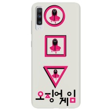 Чохол для Samsung Galaxy A70 (A705) Mixcase Гра символи