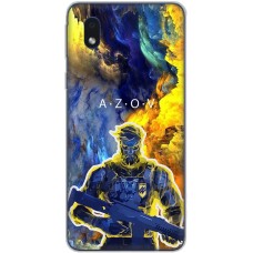 Чохол для Samsung Galaxy A01 Core (A013) MixCase патріотичні військовий Азов