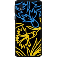 Чохол для Samsung Galaxy A01 Core (A013) MixCase патріотичні синє-жовта лілія