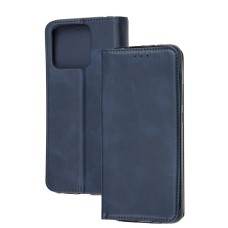 Чохол книжка для Xiaomi Redmi 10C Black magnet синій